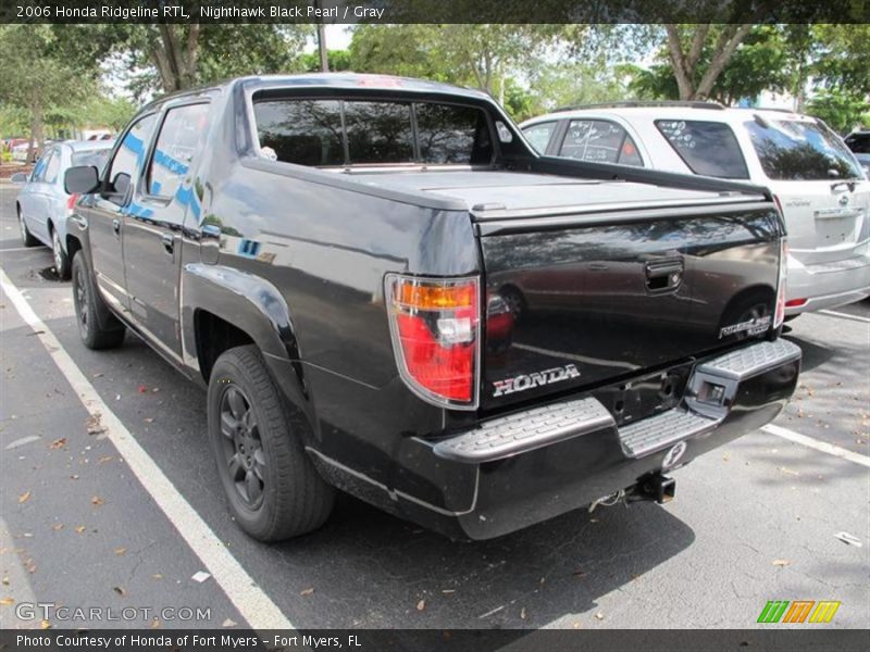 Nighthawk Black Pearl / Gray 2006 Honda Ridgeline RTL