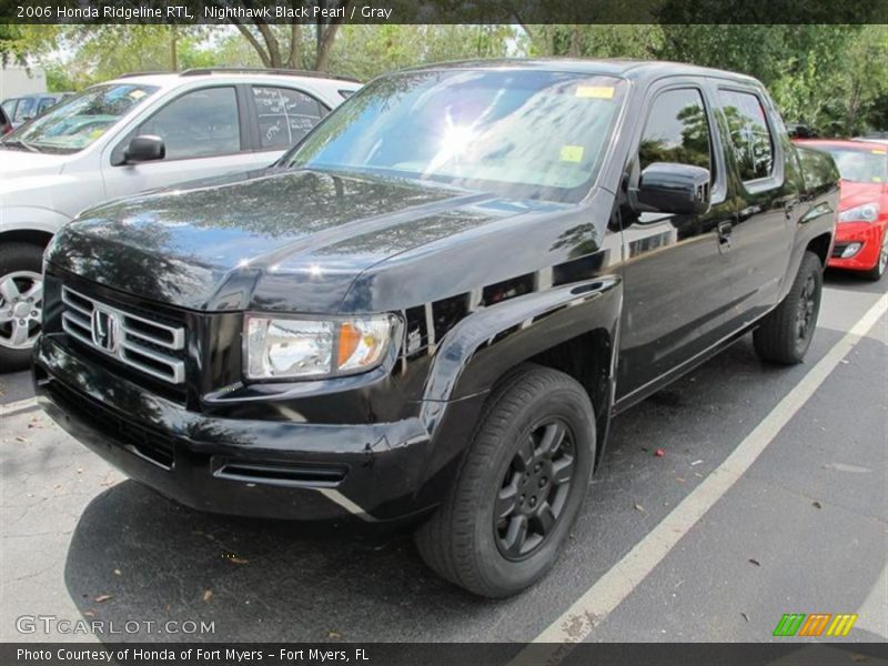 Nighthawk Black Pearl / Gray 2006 Honda Ridgeline RTL