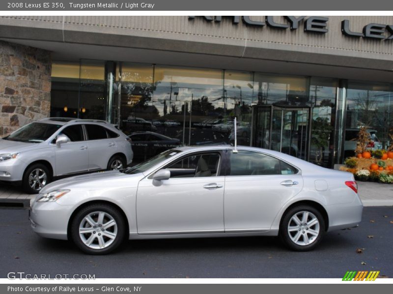 Tungsten Metallic / Light Gray 2008 Lexus ES 350