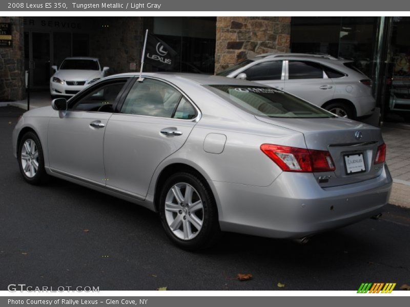 Tungsten Metallic / Light Gray 2008 Lexus ES 350