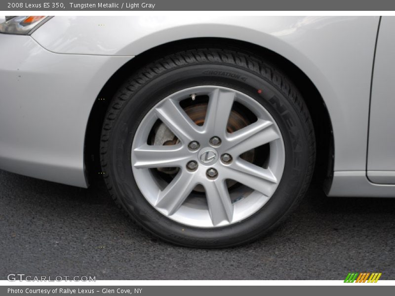 Tungsten Metallic / Light Gray 2008 Lexus ES 350