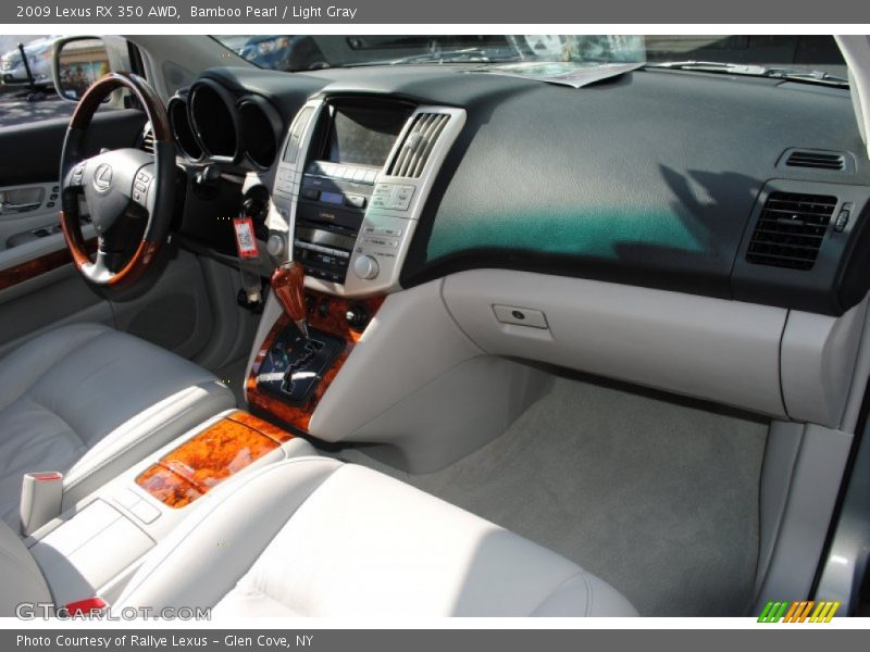 Bamboo Pearl / Light Gray 2009 Lexus RX 350 AWD