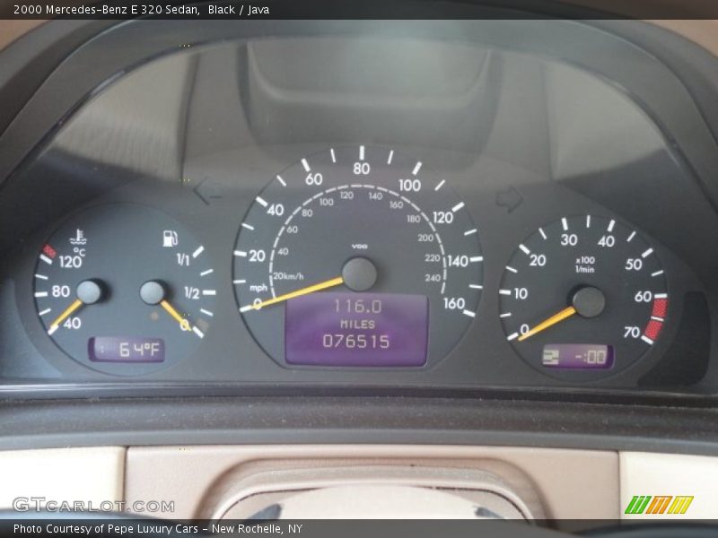 Black / Java 2000 Mercedes-Benz E 320 Sedan