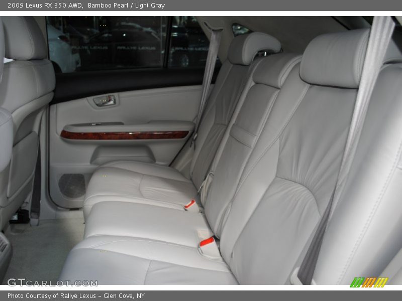 Bamboo Pearl / Light Gray 2009 Lexus RX 350 AWD