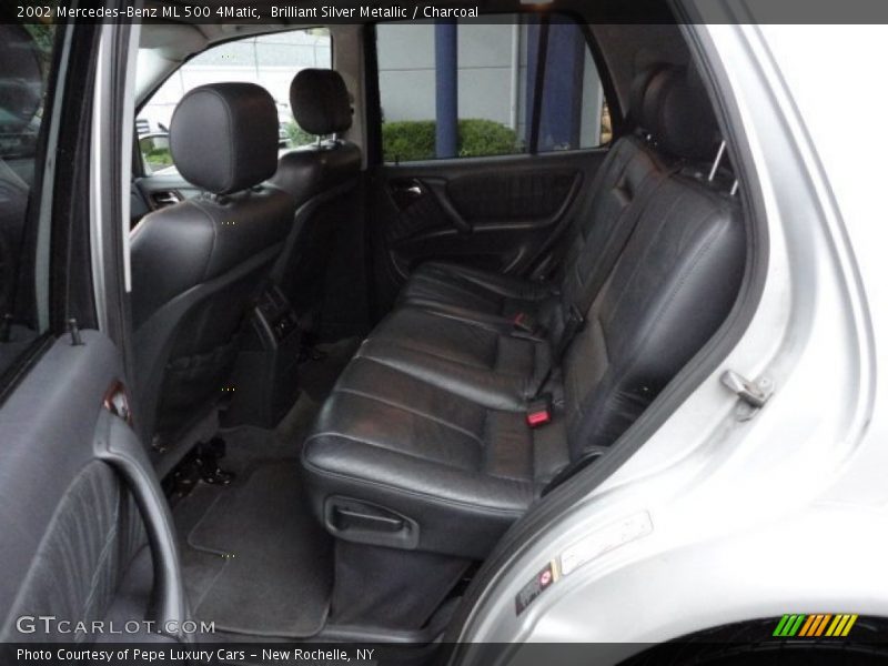 Brilliant Silver Metallic / Charcoal 2002 Mercedes-Benz ML 500 4Matic