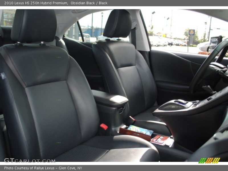 Obsidian Black / Black 2010 Lexus HS 250h Hybrid Premium