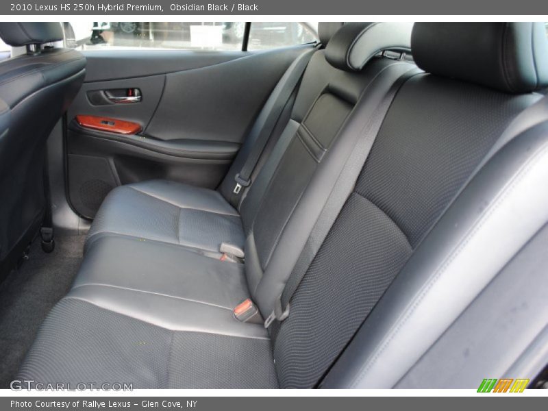 Obsidian Black / Black 2010 Lexus HS 250h Hybrid Premium