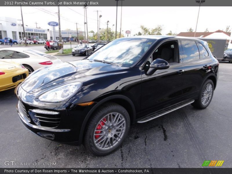  2012 Cayenne Turbo Jet Black Metallic