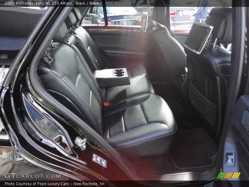Black / Black 2009 Mercedes-Benz ML 350 4Matic