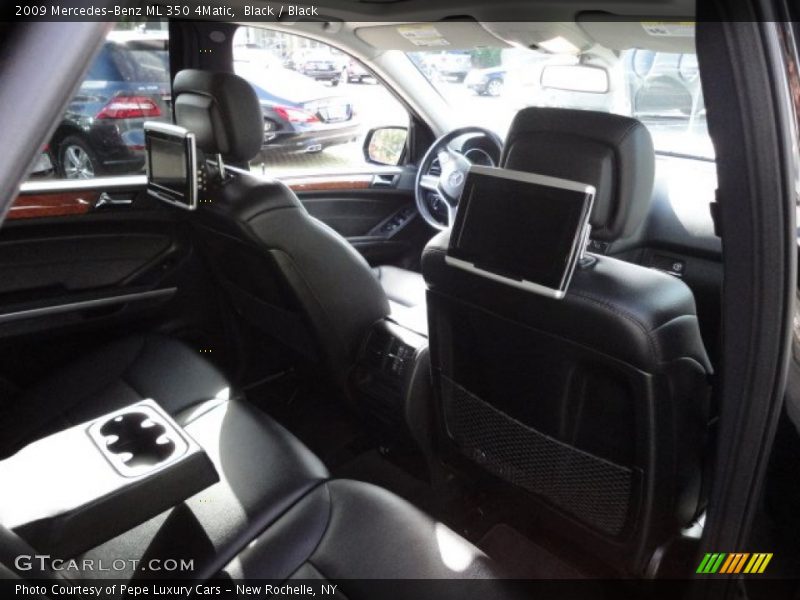Black / Black 2009 Mercedes-Benz ML 350 4Matic