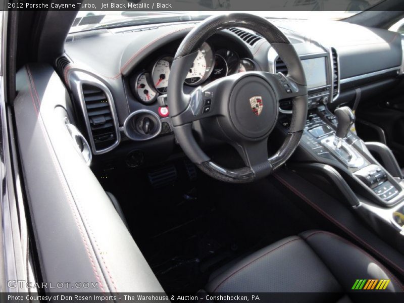  2012 Cayenne Turbo Black Interior