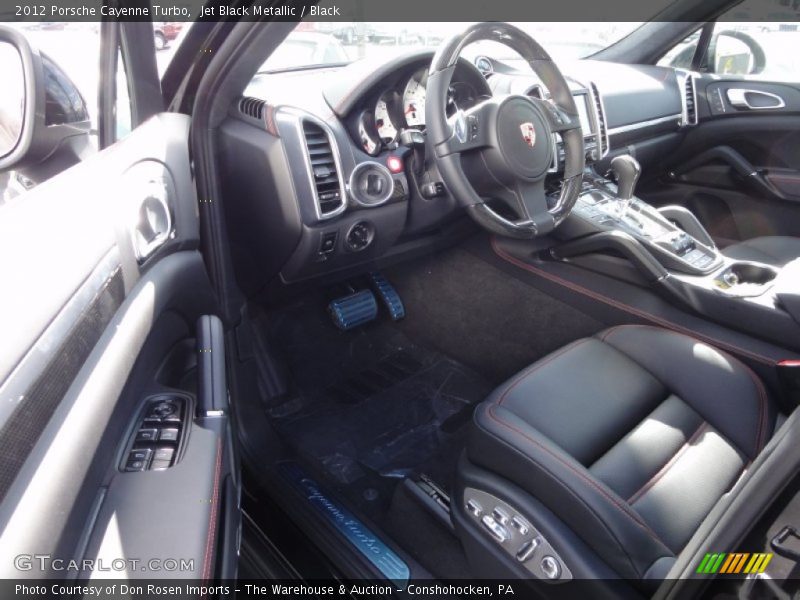  2012 Cayenne Turbo Black Interior