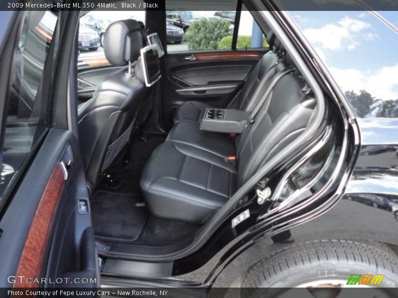 Black / Black 2009 Mercedes-Benz ML 350 4Matic