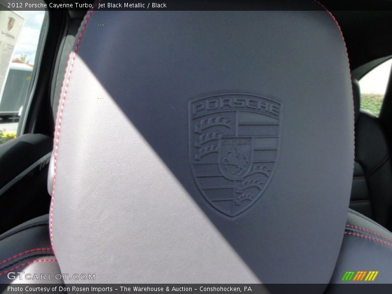 Jet Black Metallic / Black 2012 Porsche Cayenne Turbo