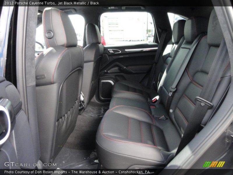  2012 Cayenne Turbo Black Interior