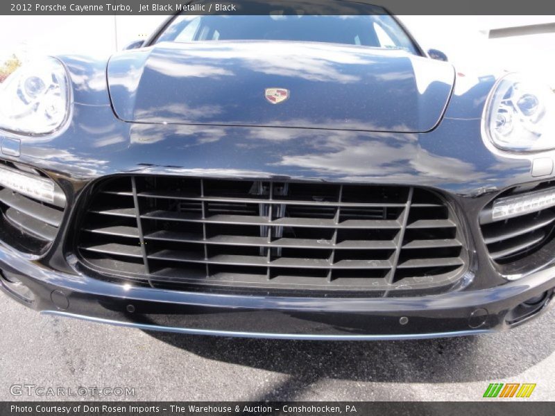 Jet Black Metallic / Black 2012 Porsche Cayenne Turbo