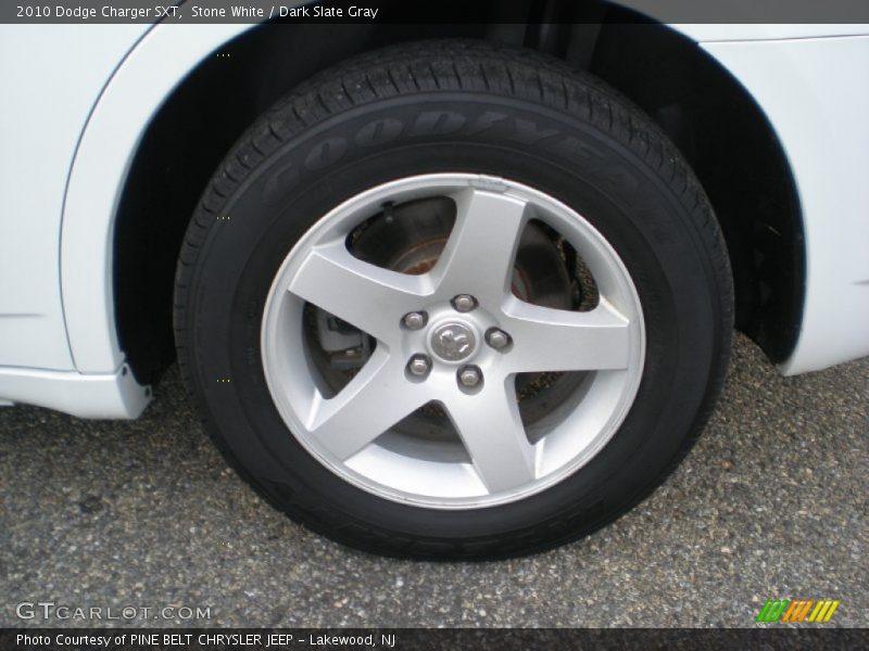Stone White / Dark Slate Gray 2010 Dodge Charger SXT
