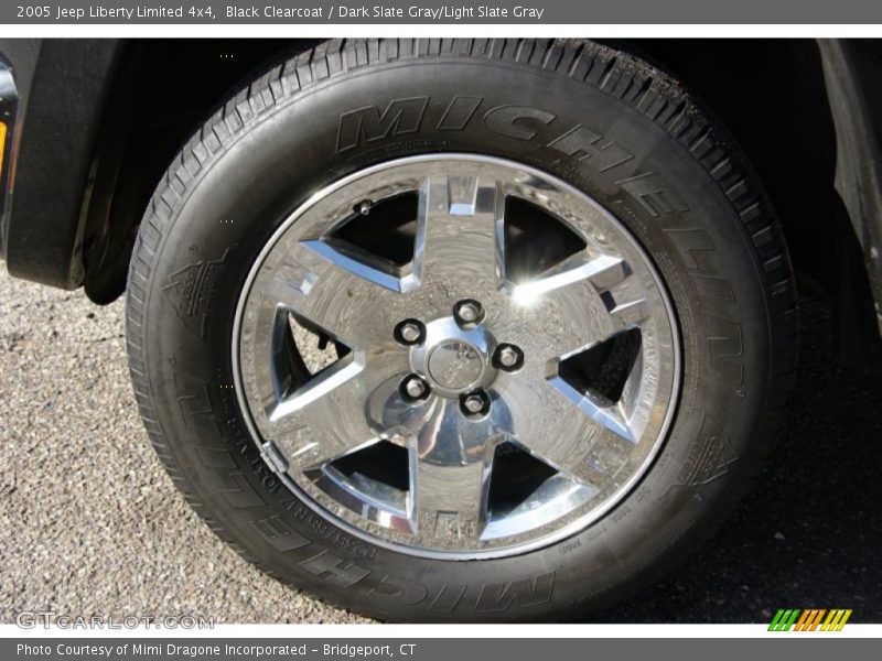 Black Clearcoat / Dark Slate Gray/Light Slate Gray 2005 Jeep Liberty Limited 4x4