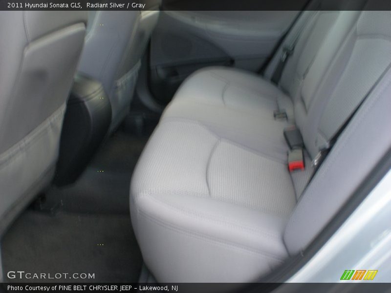 Radiant Silver / Gray 2011 Hyundai Sonata GLS