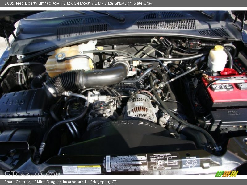 Black Clearcoat / Dark Slate Gray/Light Slate Gray 2005 Jeep Liberty Limited 4x4