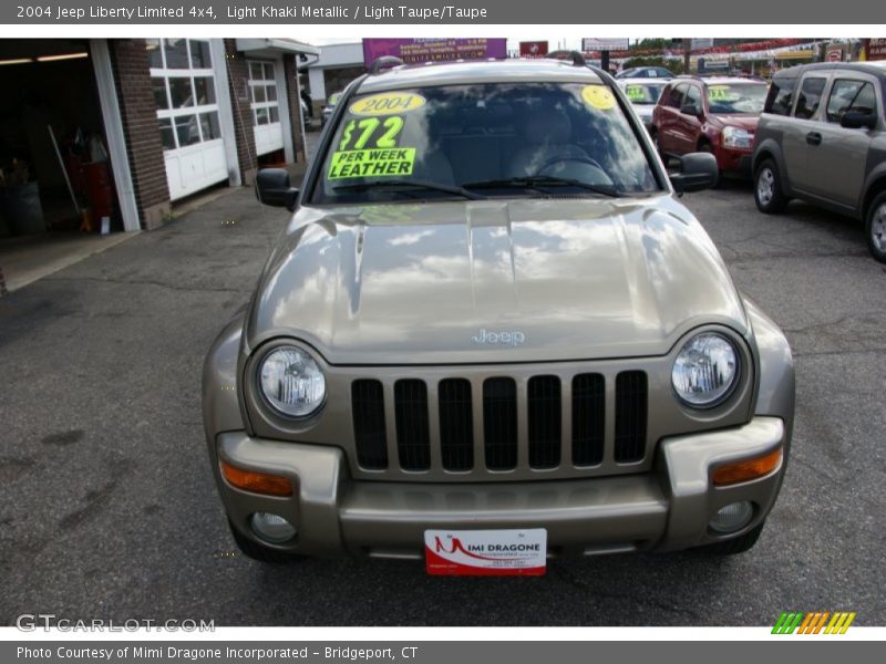 Light Khaki Metallic / Light Taupe/Taupe 2004 Jeep Liberty Limited 4x4
