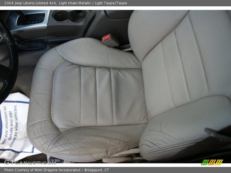 Light Khaki Metallic / Light Taupe/Taupe 2004 Jeep Liberty Limited 4x4