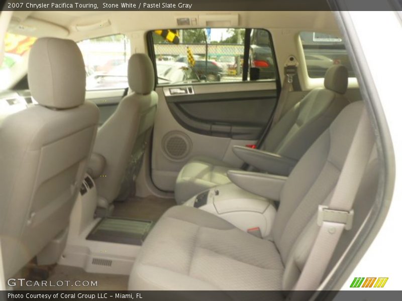 Stone White / Pastel Slate Gray 2007 Chrysler Pacifica Touring