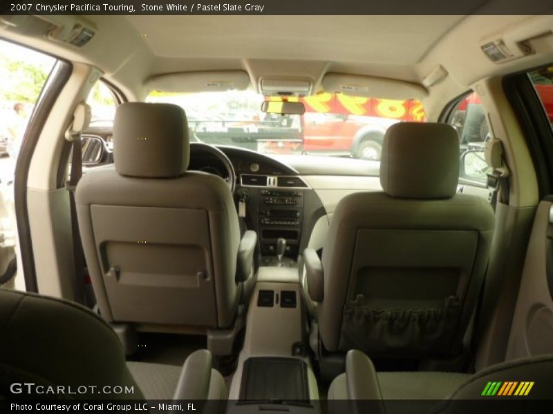 Stone White / Pastel Slate Gray 2007 Chrysler Pacifica Touring