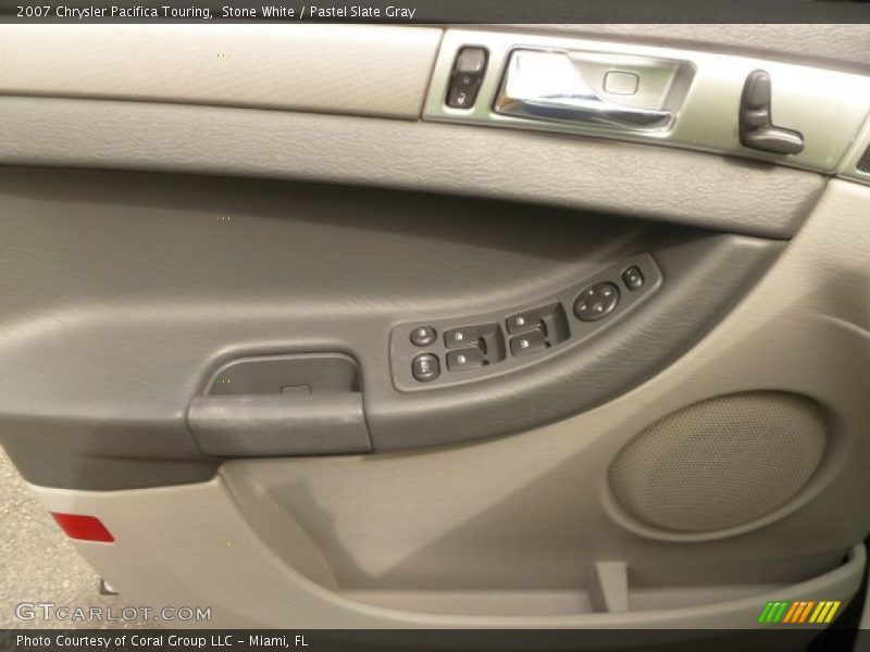 Stone White / Pastel Slate Gray 2007 Chrysler Pacifica Touring