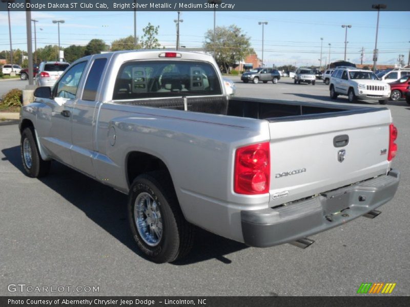 Bright Silver Metallic / Medium Slate Gray 2006 Dodge Dakota ST Club Cab