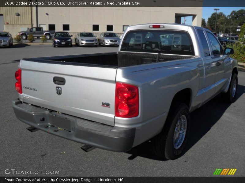 Bright Silver Metallic / Medium Slate Gray 2006 Dodge Dakota ST Club Cab