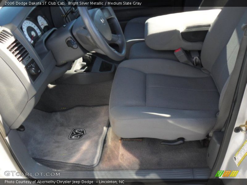 Bright Silver Metallic / Medium Slate Gray 2006 Dodge Dakota ST Club Cab