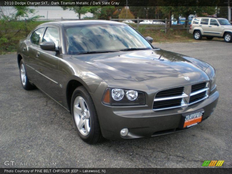 Dark Titanium Metallic / Dark Slate Gray 2010 Dodge Charger SXT