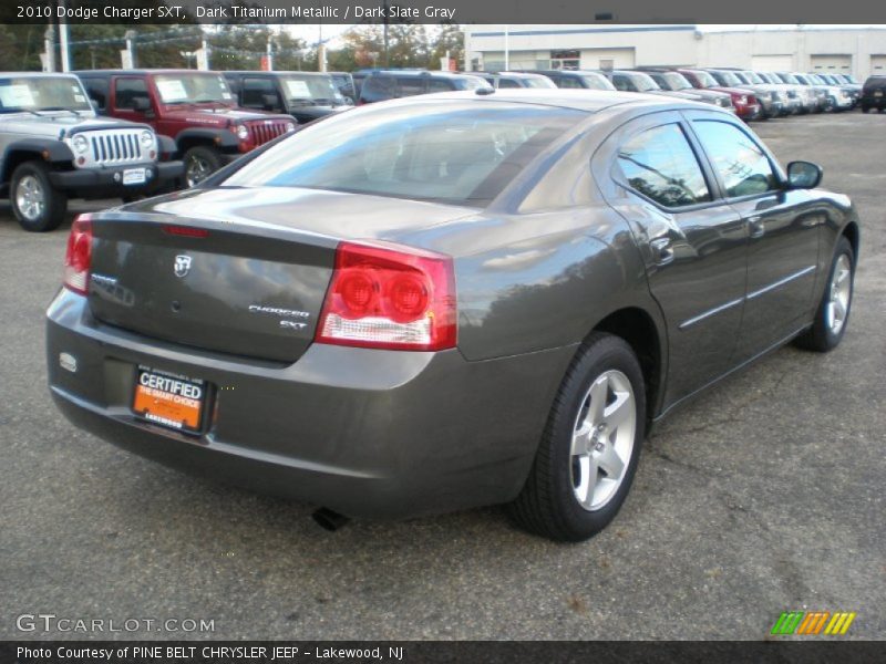 Dark Titanium Metallic / Dark Slate Gray 2010 Dodge Charger SXT
