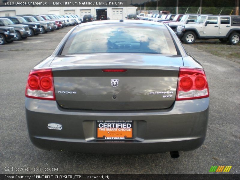 Dark Titanium Metallic / Dark Slate Gray 2010 Dodge Charger SXT