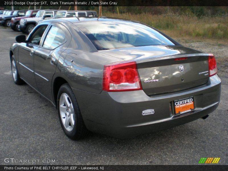 Dark Titanium Metallic / Dark Slate Gray 2010 Dodge Charger SXT
