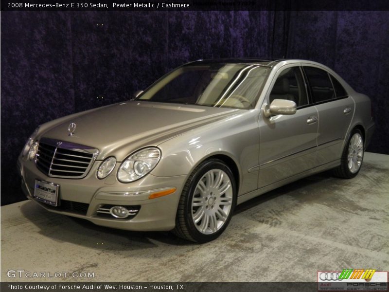 Pewter Metallic / Cashmere 2008 Mercedes-Benz E 350 Sedan