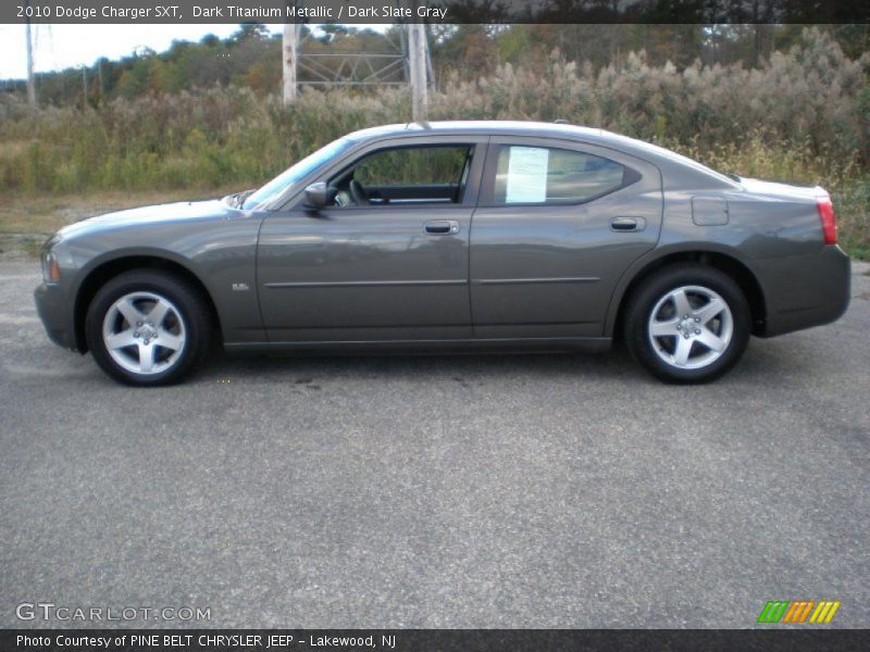 Dark Titanium Metallic / Dark Slate Gray 2010 Dodge Charger SXT
