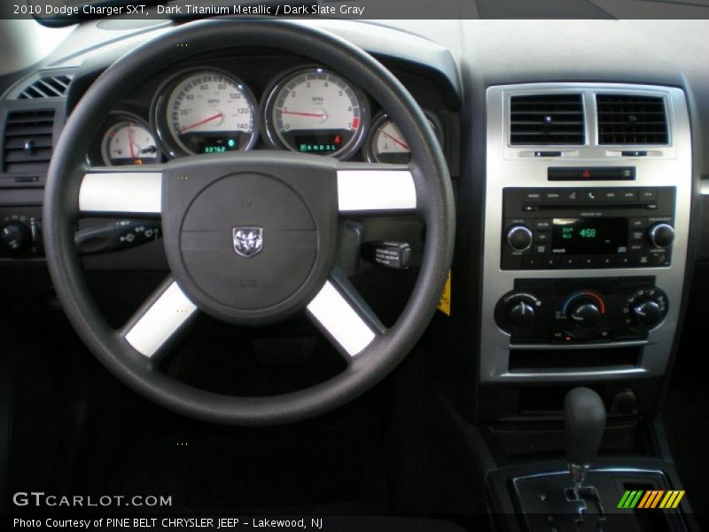 Dark Titanium Metallic / Dark Slate Gray 2010 Dodge Charger SXT