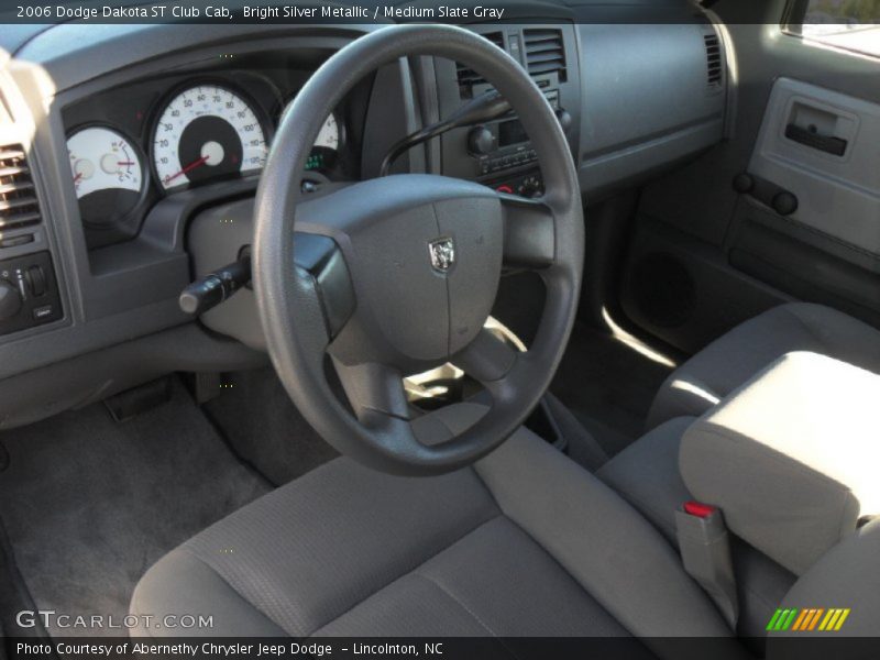 Bright Silver Metallic / Medium Slate Gray 2006 Dodge Dakota ST Club Cab