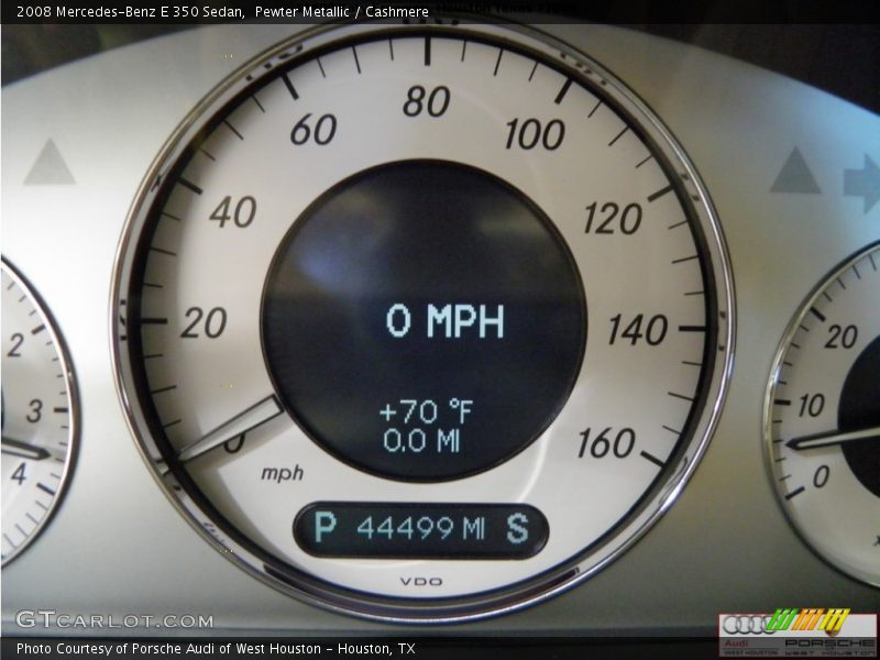 Pewter Metallic / Cashmere 2008 Mercedes-Benz E 350 Sedan