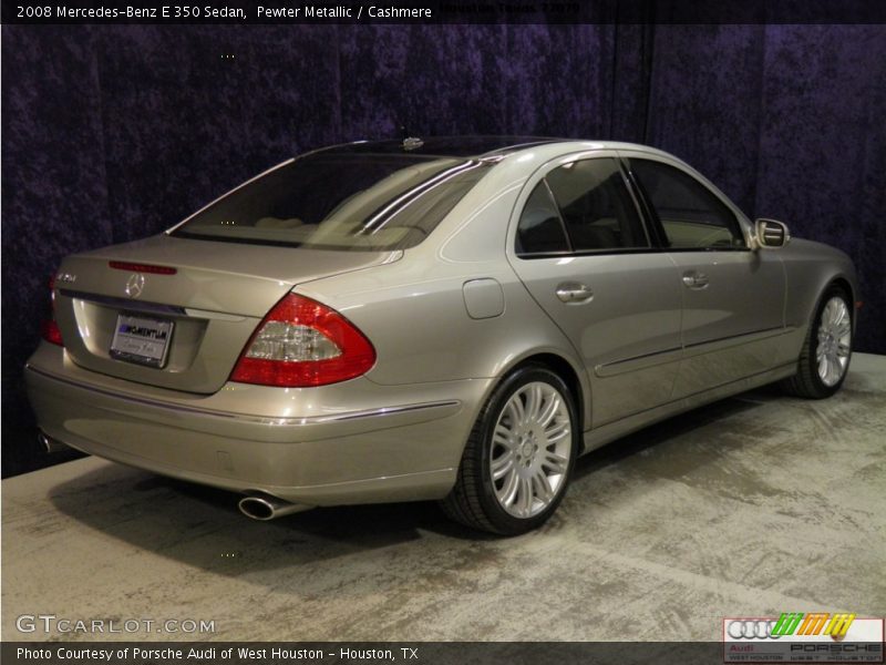Pewter Metallic / Cashmere 2008 Mercedes-Benz E 350 Sedan