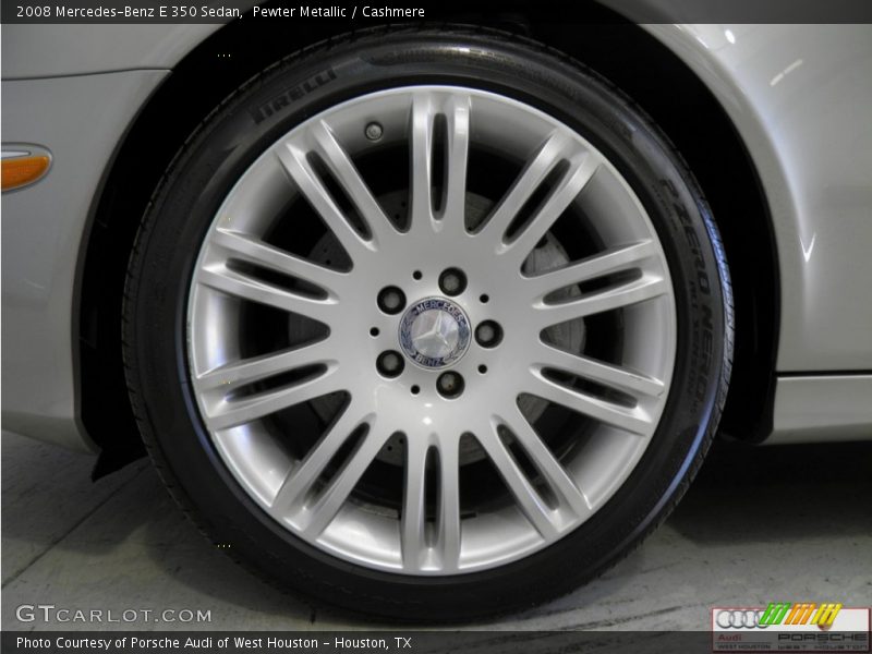 Pewter Metallic / Cashmere 2008 Mercedes-Benz E 350 Sedan