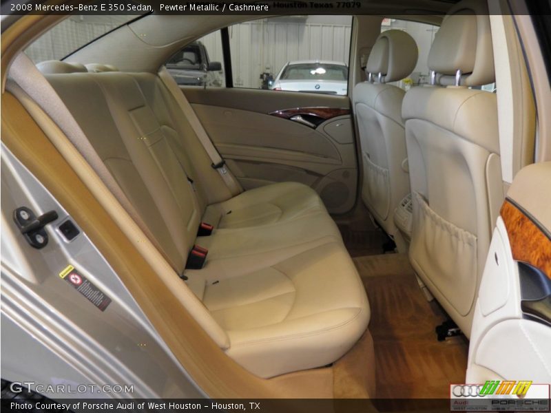Pewter Metallic / Cashmere 2008 Mercedes-Benz E 350 Sedan