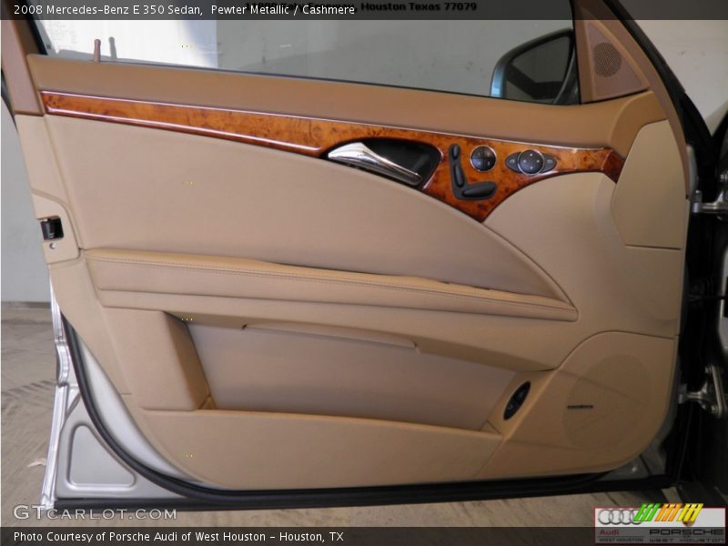 Pewter Metallic / Cashmere 2008 Mercedes-Benz E 350 Sedan