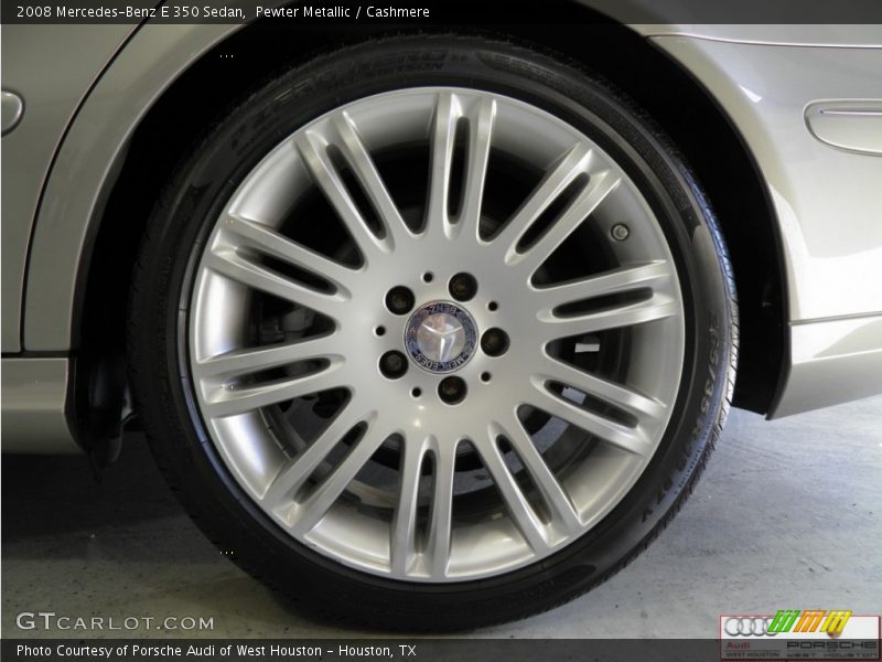 Pewter Metallic / Cashmere 2008 Mercedes-Benz E 350 Sedan