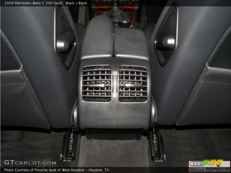 Black / Black 2009 Mercedes-Benz C 300 Sport