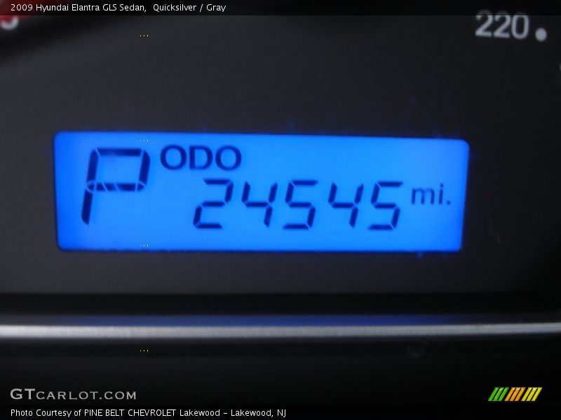 Quicksilver / Gray 2009 Hyundai Elantra GLS Sedan
