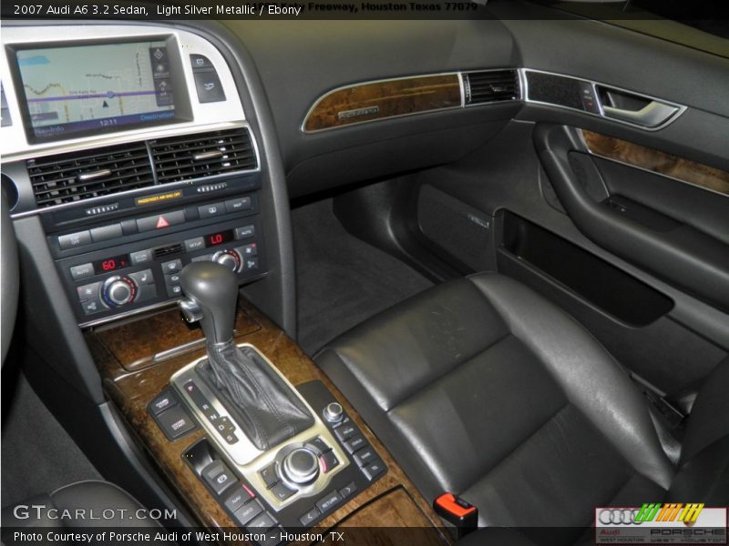 Light Silver Metallic / Ebony 2007 Audi A6 3.2 Sedan