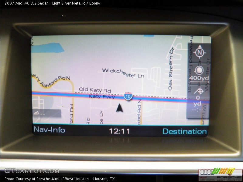 Light Silver Metallic / Ebony 2007 Audi A6 3.2 Sedan